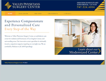 Tablet Screenshot of northridgesurgery.com